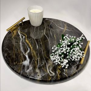 Marble Round Tray